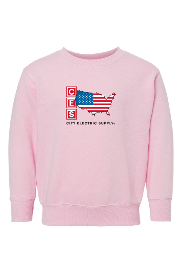 Rabbit Skins Toddler Fleece Crewneck Sweatshirt