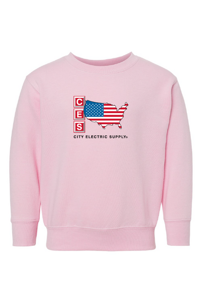 Rabbit Skins Toddler Fleece Crewneck Sweatshirt