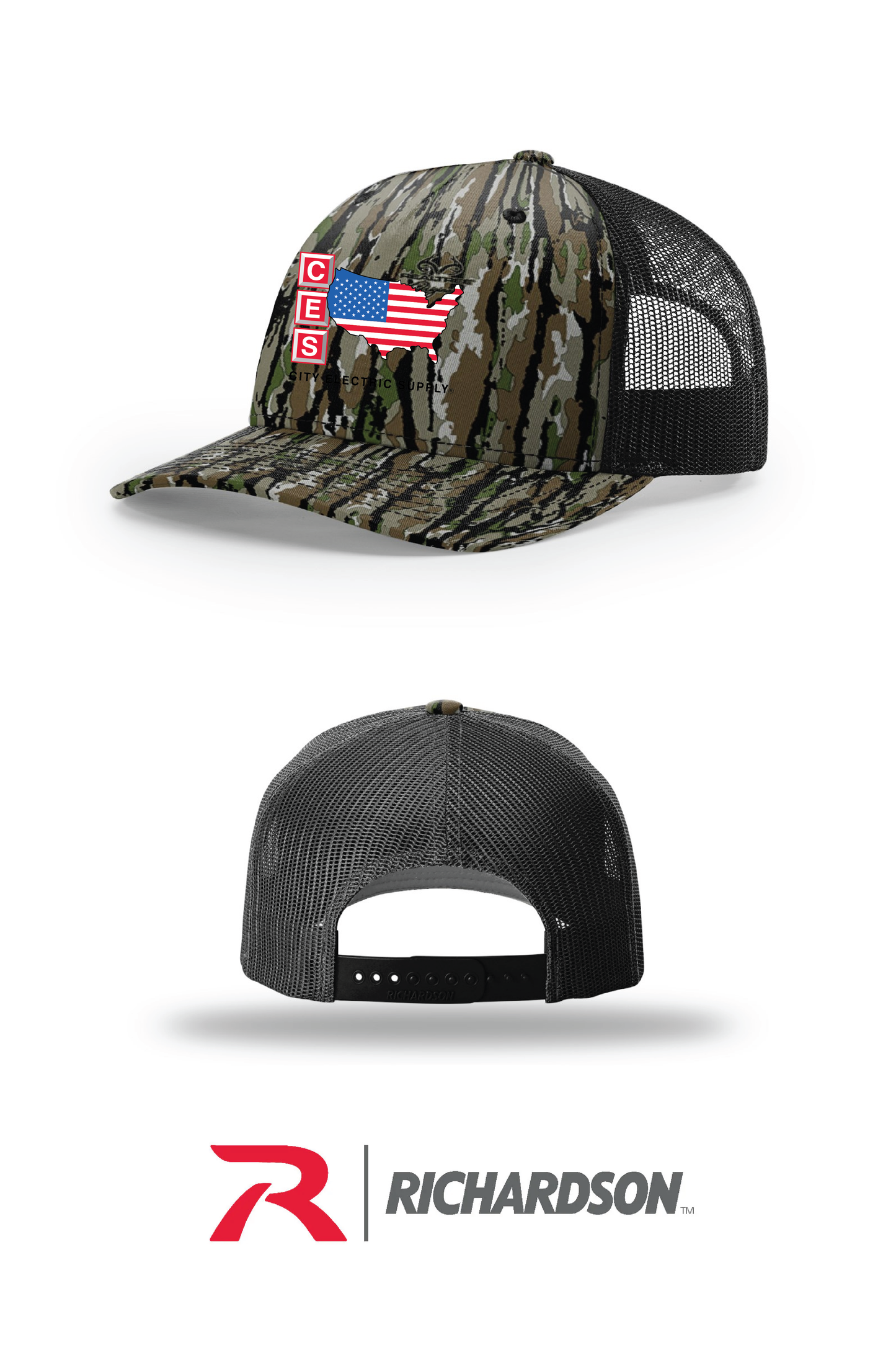 Richardson 112PFP Five Panel Trucker