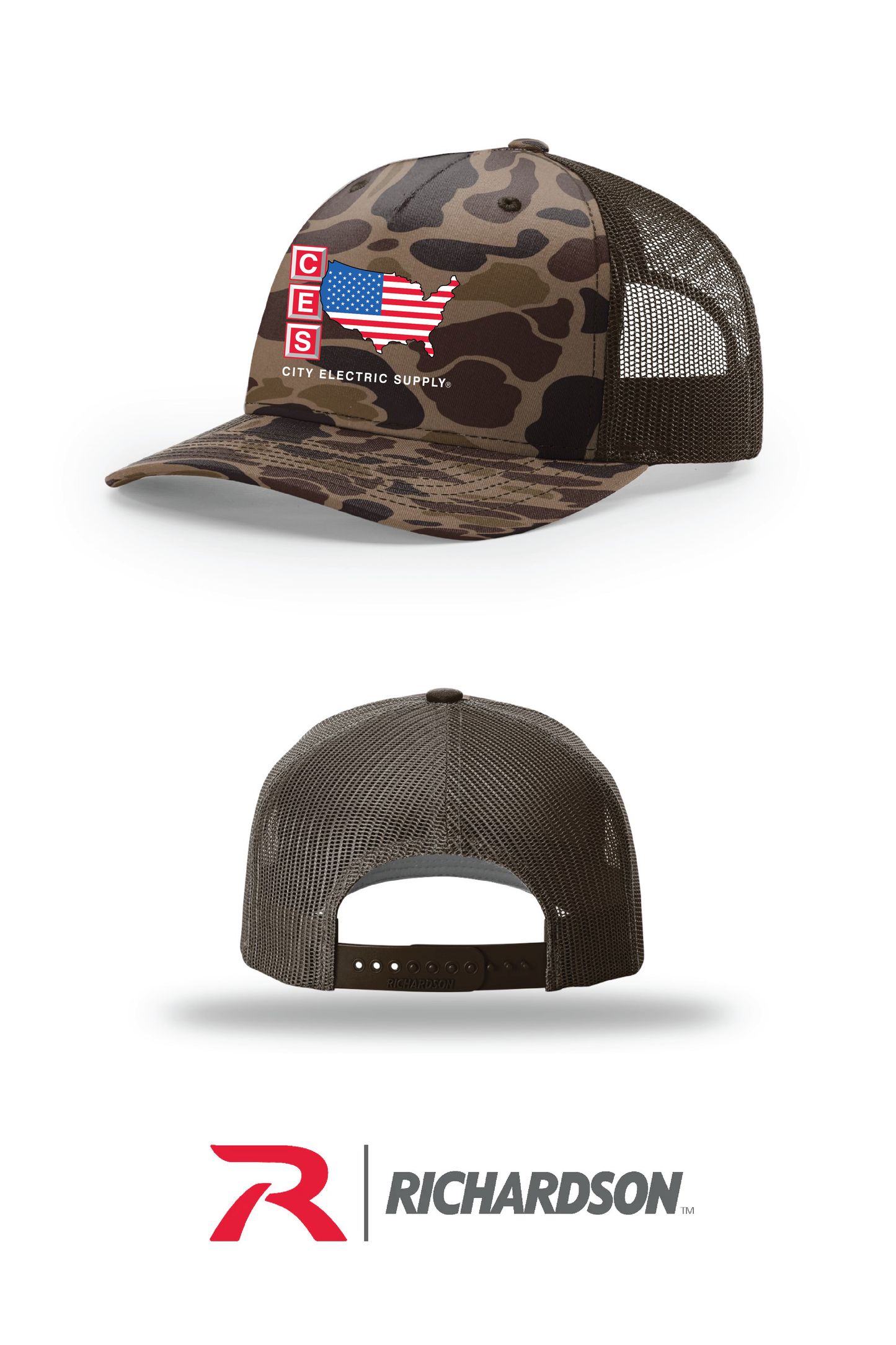 Richardson 112PFP Five Panel Trucker