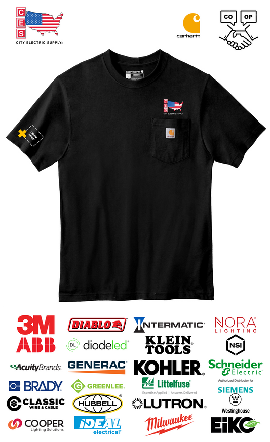 Carhartt® Workwear Pocket Short Sleeve T-Shirt - Co-op