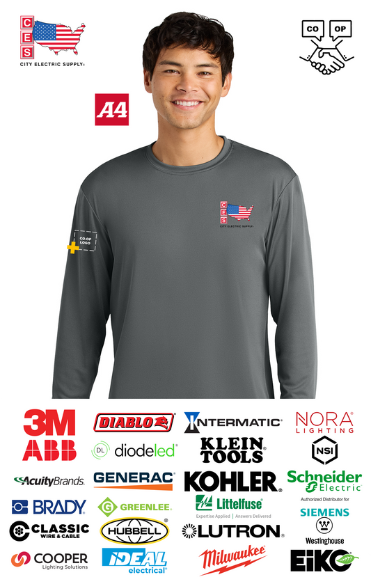 Cooling Performance Long Sleeve Tee - Co-op