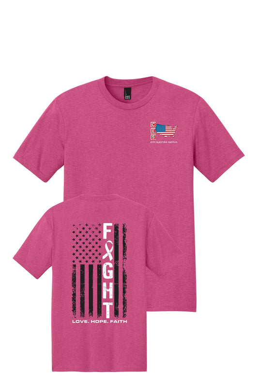 Perfect Triblend Blend Tee - Breast Cancer Awareness 2026