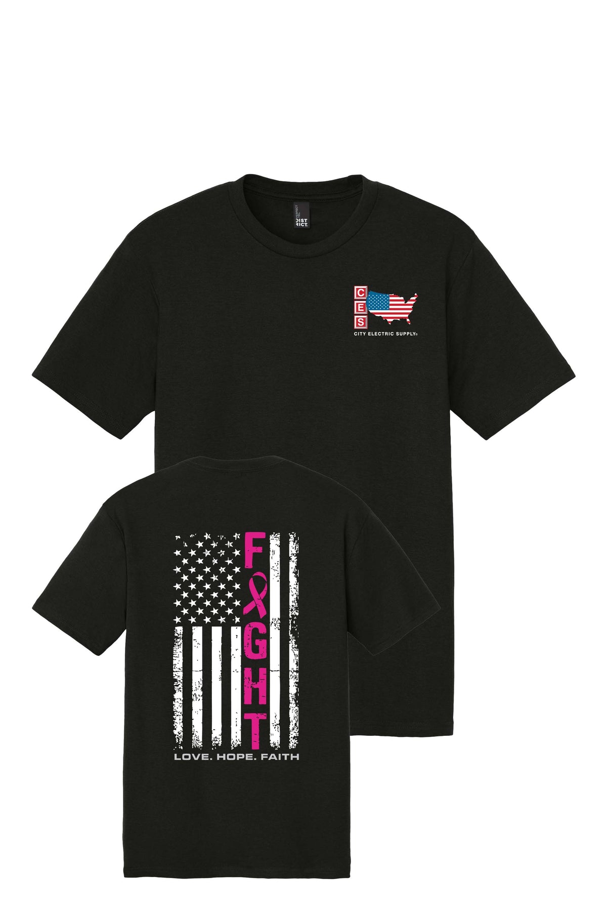 Perfect Triblend Blend Tee - Breast Cancer Awareness 2026