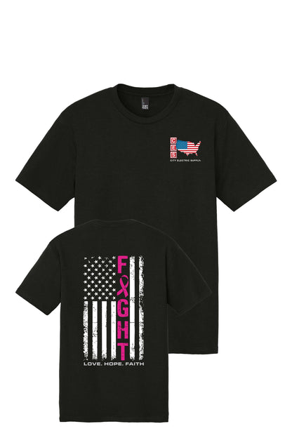 Perfect Triblend Blend Tee - Breast Cancer Awareness 2026