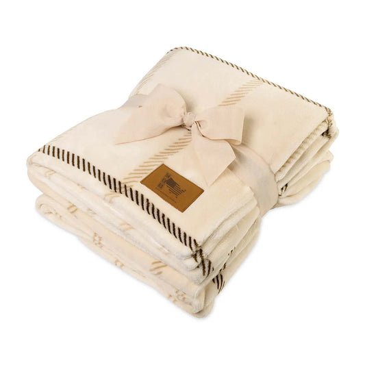 Elegant Lodge Recycled Polyester Throw Blanket