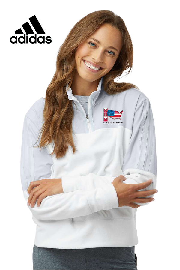 Adidas Women's Fleece Quarter-Zip Pullover