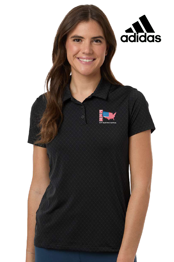 Adidas Women's 4-Way Stretch Printed Polo