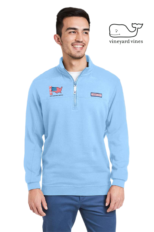 vineyard vines Men's Collegiate Shep Quarter-Zip Sweatshirt