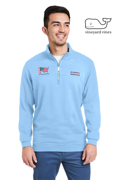 vineyard vines Men's Collegiate Shep Quarter-Zip Sweatshirt