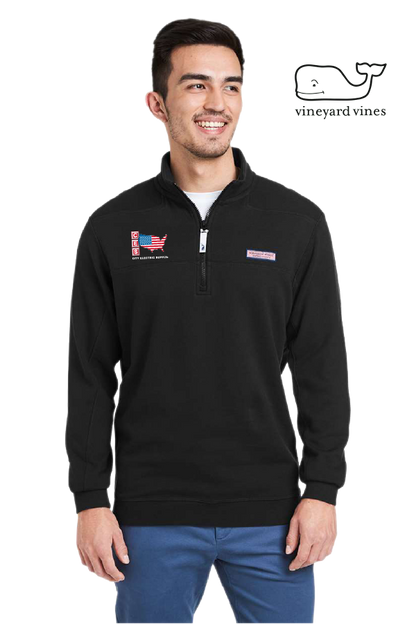 vineyard vines Men's Collegiate Shep Quarter-Zip Sweatshirt