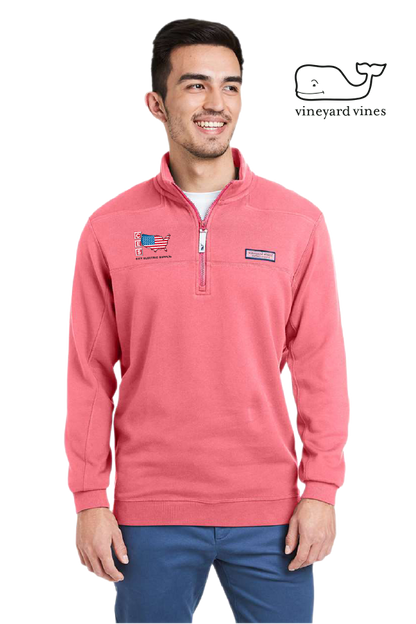 vineyard vines Men's Collegiate Shep Quarter-Zip Sweatshirt