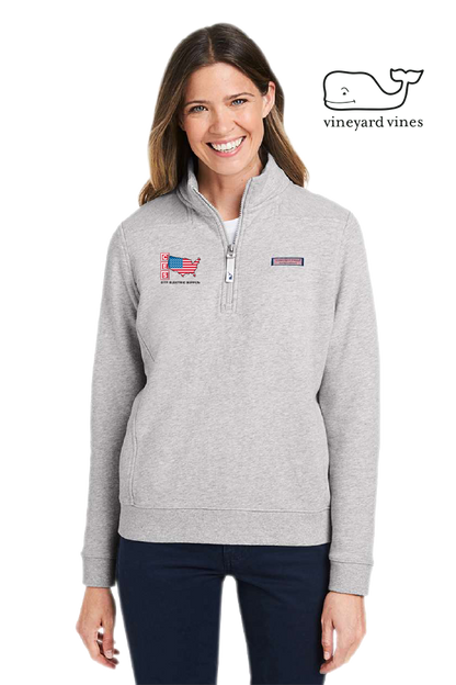 vineyard vines Women’s Collegiate Shep Quarter-Zip Sweatshirt