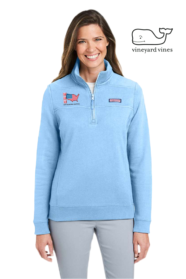 vineyard vines Women’s Collegiate Shep Quarter-Zip Sweatshirt