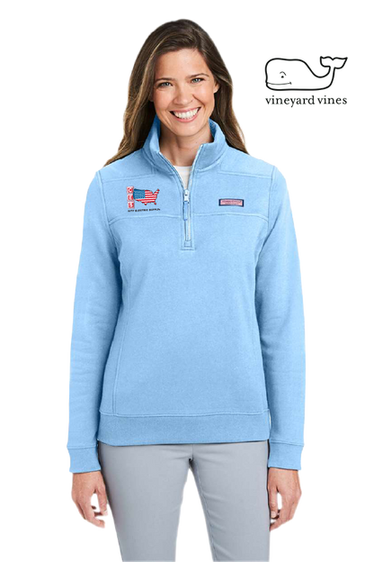 vineyard vines Women’s Collegiate Shep Quarter-Zip Sweatshirt