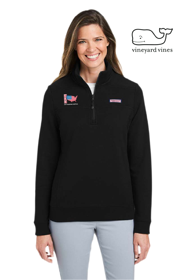vineyard vines Women’s Collegiate Shep Quarter-Zip Sweatshirt