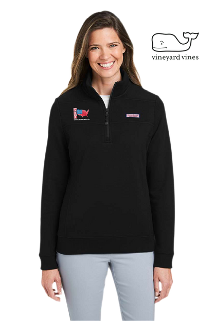vineyard vines Women’s Collegiate Shep Quarter-Zip Sweatshirt