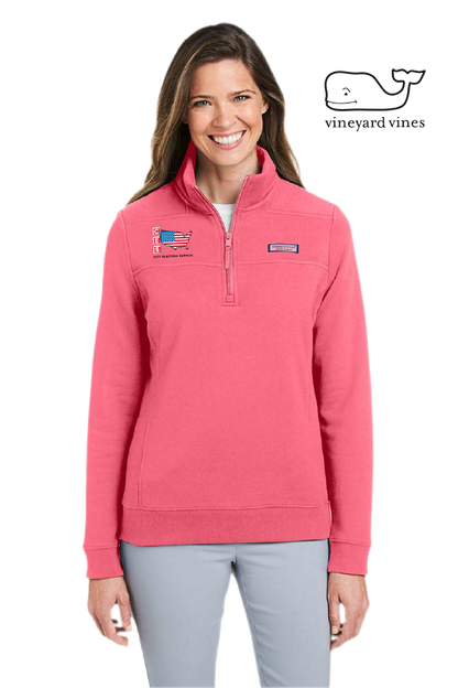 vineyard vines Women’s Collegiate Shep Quarter-Zip Sweatshirt