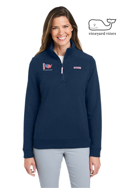 vineyard vines Women’s Collegiate Shep Quarter-Zip Sweatshirt