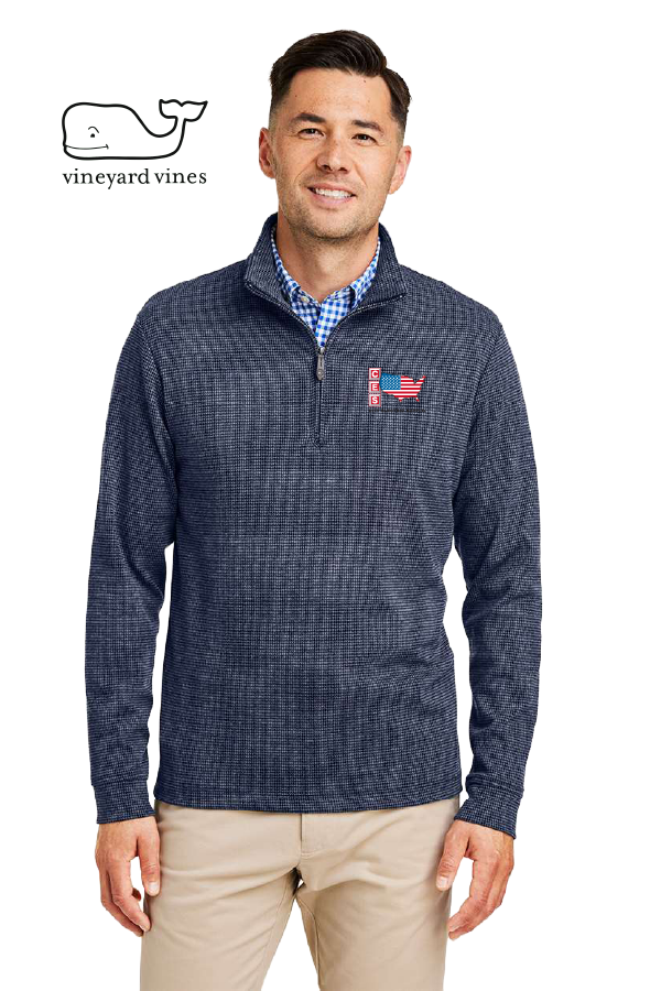 vineyard vines Men's Bluffs Quarter-Zip Pullover