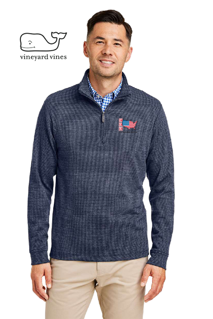 vineyard vines Men's Bluffs Quarter-Zip Pullover