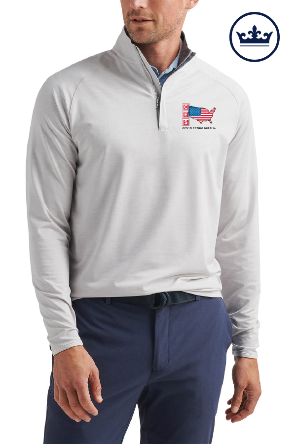 Peter Millar Men's Stealth Performance Quarter-Zip