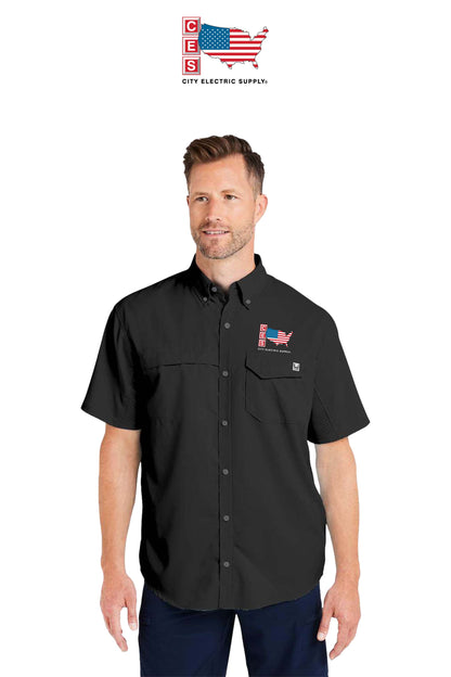 HUK Men's Tide Point Short Sleeve Shirt