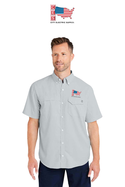 HUK Men's Tide Point Short Sleeve Shirt