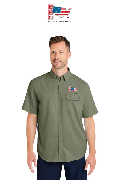 HUK Men's Tide Point Short Sleeve Shirt