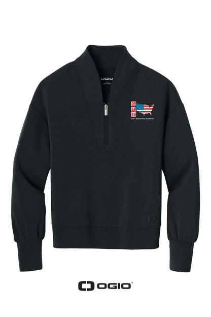 OGIO® Women’s Transcend 1/4-Zip