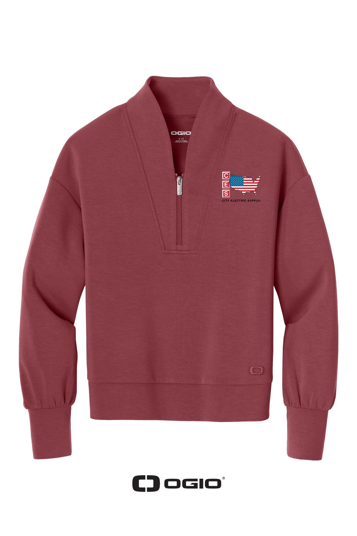 OGIO® Women’s Transcend 1/4-Zip