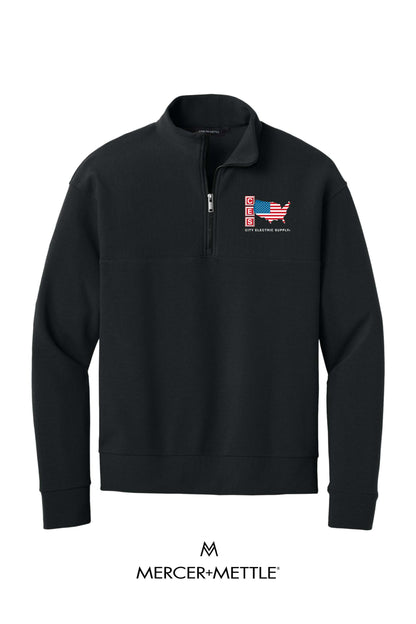 Mercer+Mettle® Linear Texture 1/4-Zip