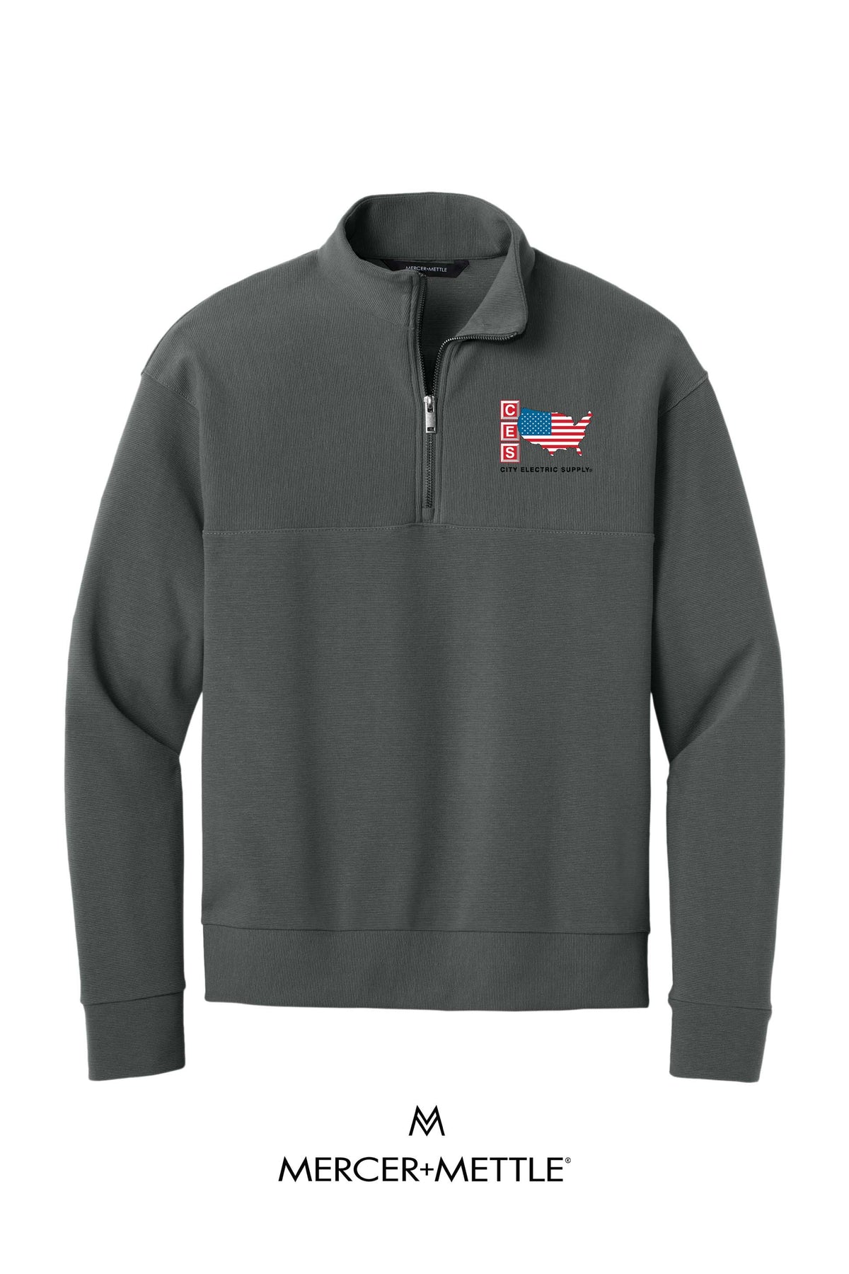 Mercer+Mettle® Linear Texture 1/4-Zip