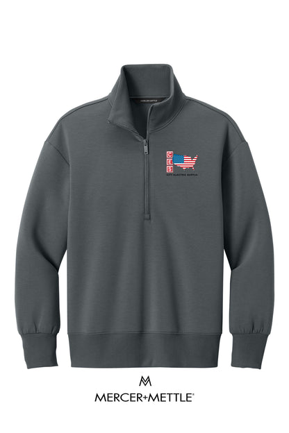 Mercer+Mettle® Women’s Soft Spacer 1/4-Zip