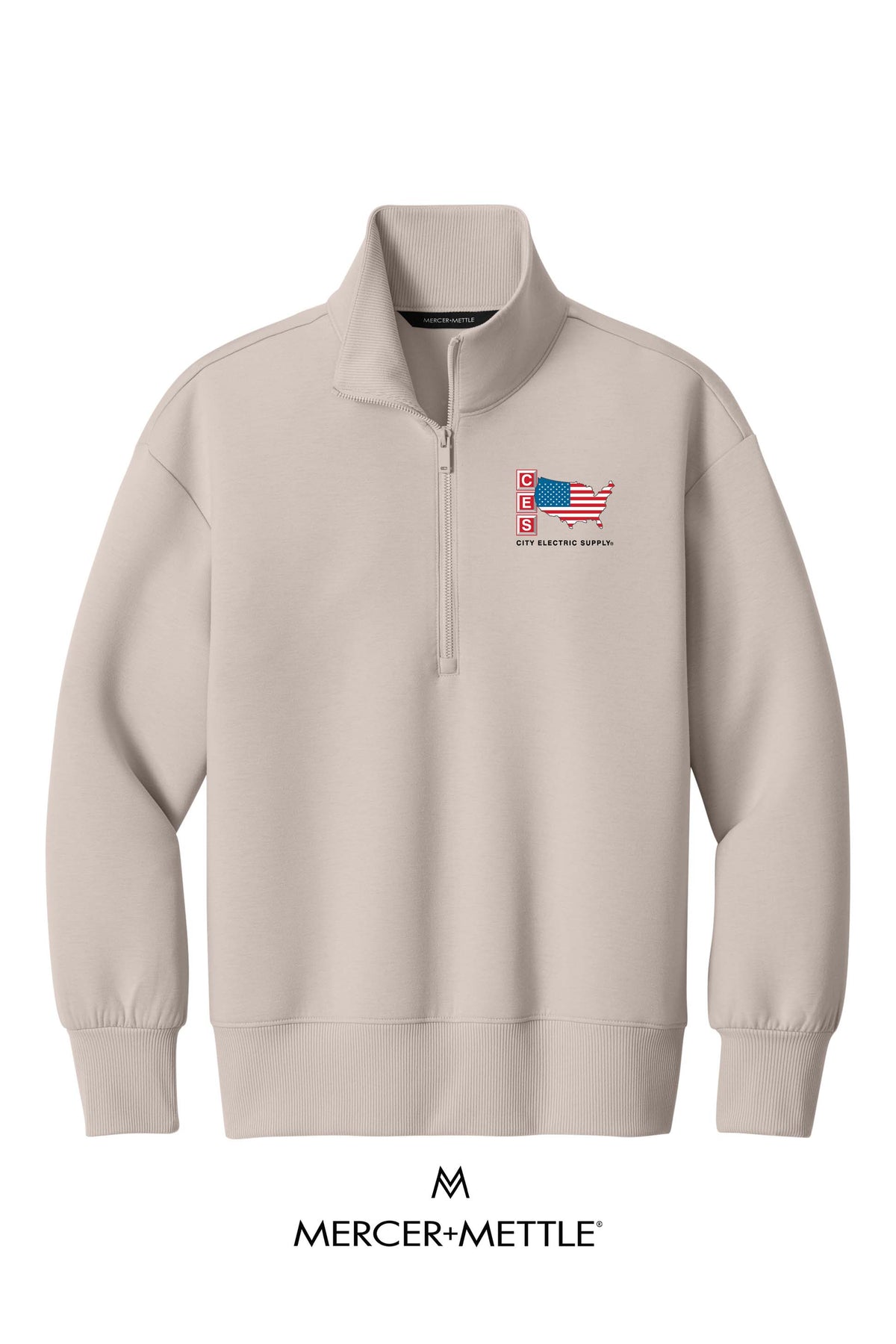 Mercer+Mettle® Women’s Soft Spacer 1/4-Zip