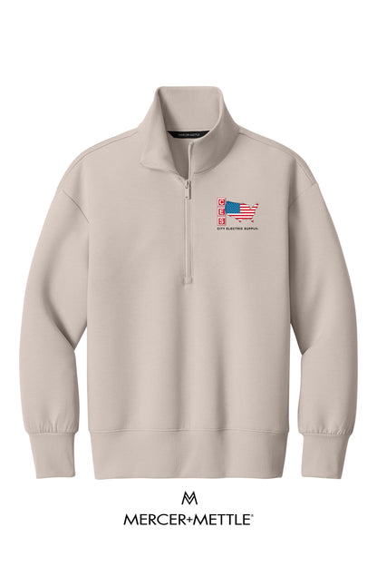 Mercer+Mettle® Women’s Soft Spacer 1/4-Zip