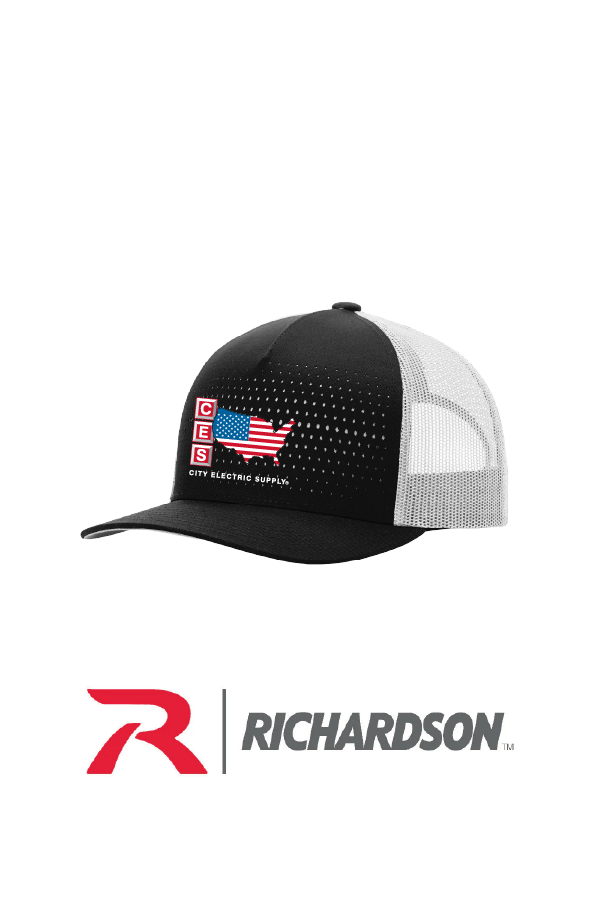 Richardson 163 Laser Cut Five Panel Trucker