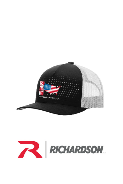 Richardson 163 Laser Cut Five Panel Trucker