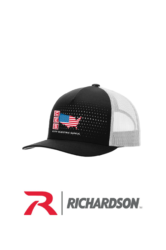 Richardson 163 Laser Cut Five Panel Trucker