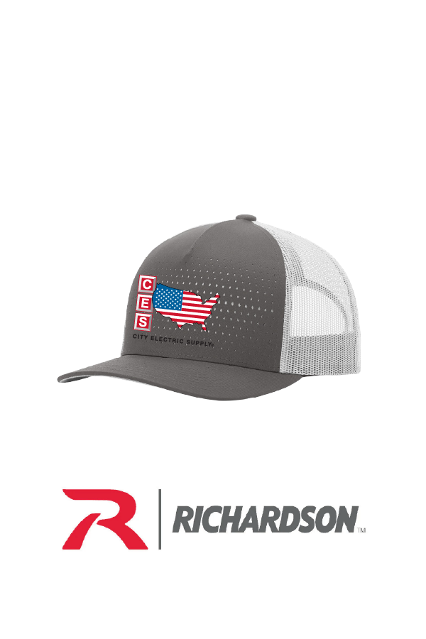 Richardson 163 Laser Cut Five Panel Trucker