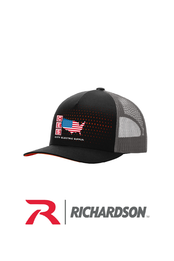 Richardson 163 Laser Cut Five Panel Trucker