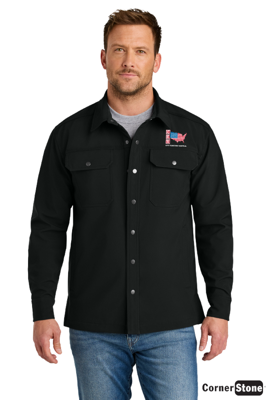 CornerStone® Soft Shell Shirt Jacket
