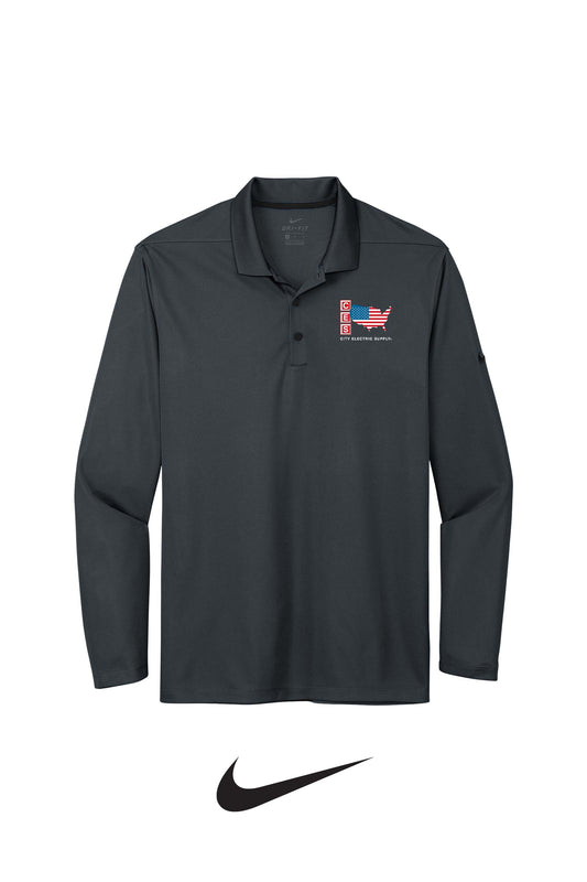 Nike Dri-FIT Micro Pique 2.0 Long Sleeve Polo