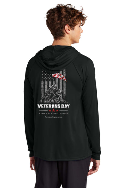 Performance Pullover Hooded Tee - Veterans Day