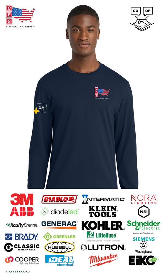 Long Sleeve Core Blend Tee - Co-op