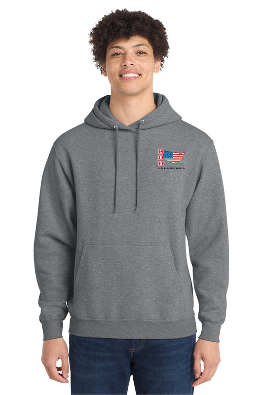 Port & Co® Core Fleece Pullover Hooded Sweatshirt - Veterans Day