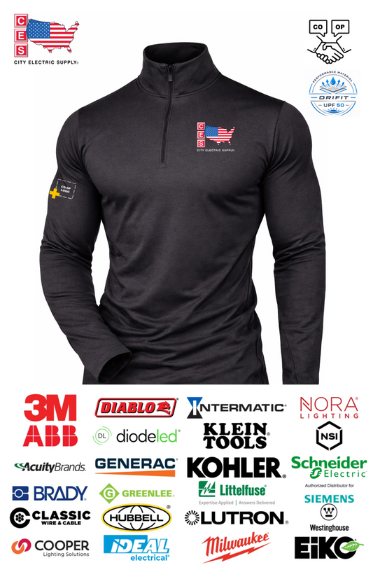 Puma Golf Men's Bandon Quarter-Zip Pullover - Co-op