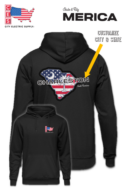 Hooded Sweatshirt - MERICA- CUSTOM