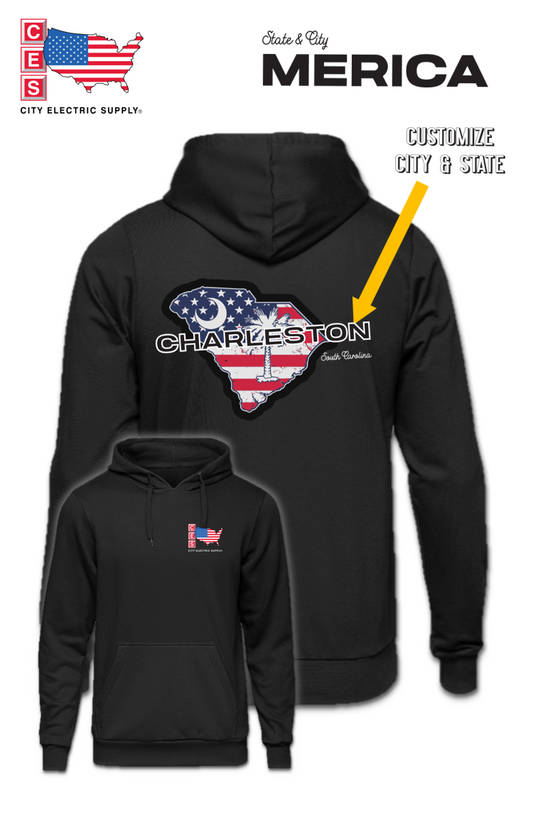 Hooded Sweatshirt - MERICA- CUSTOM