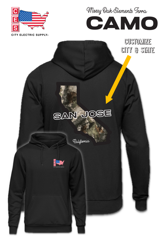 Hooded Sweatshirt - Terra Camo - CUSTOM